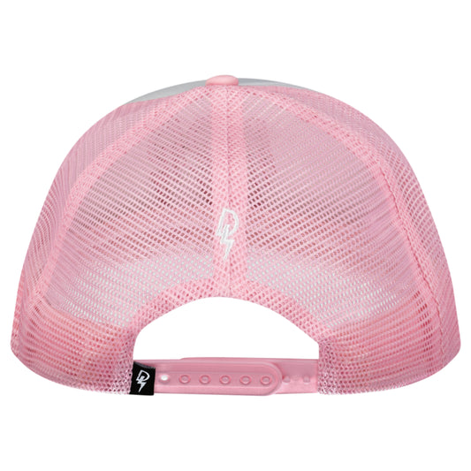 Pink/White Triple Logo Cap