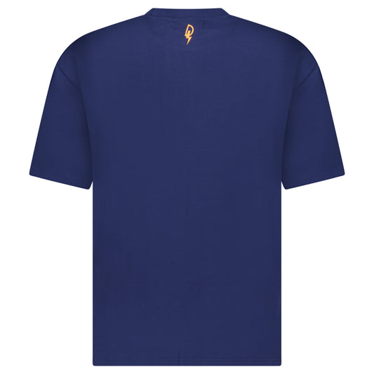 Navy 4 Logo Tee