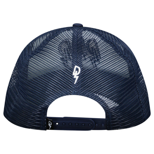 Navy/White Triple Logo Cap
