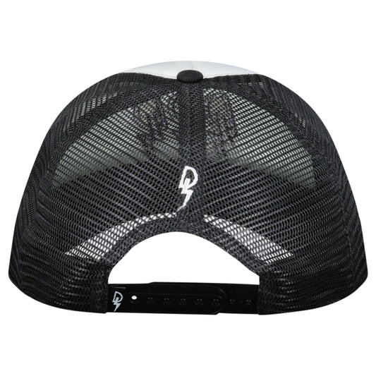 Black/White Triple Logo Cap