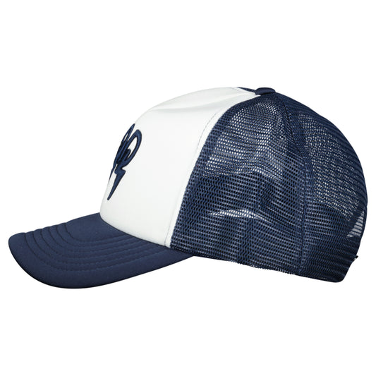 Navy/White Triple Logo Cap